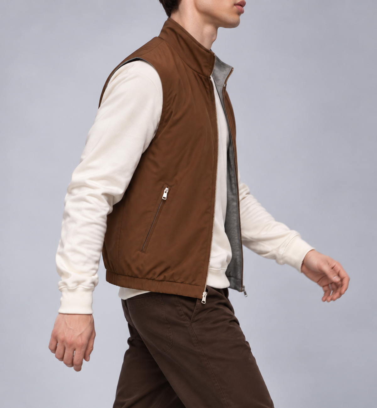 Gilet Brown