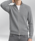Plisé Full Zip Grey