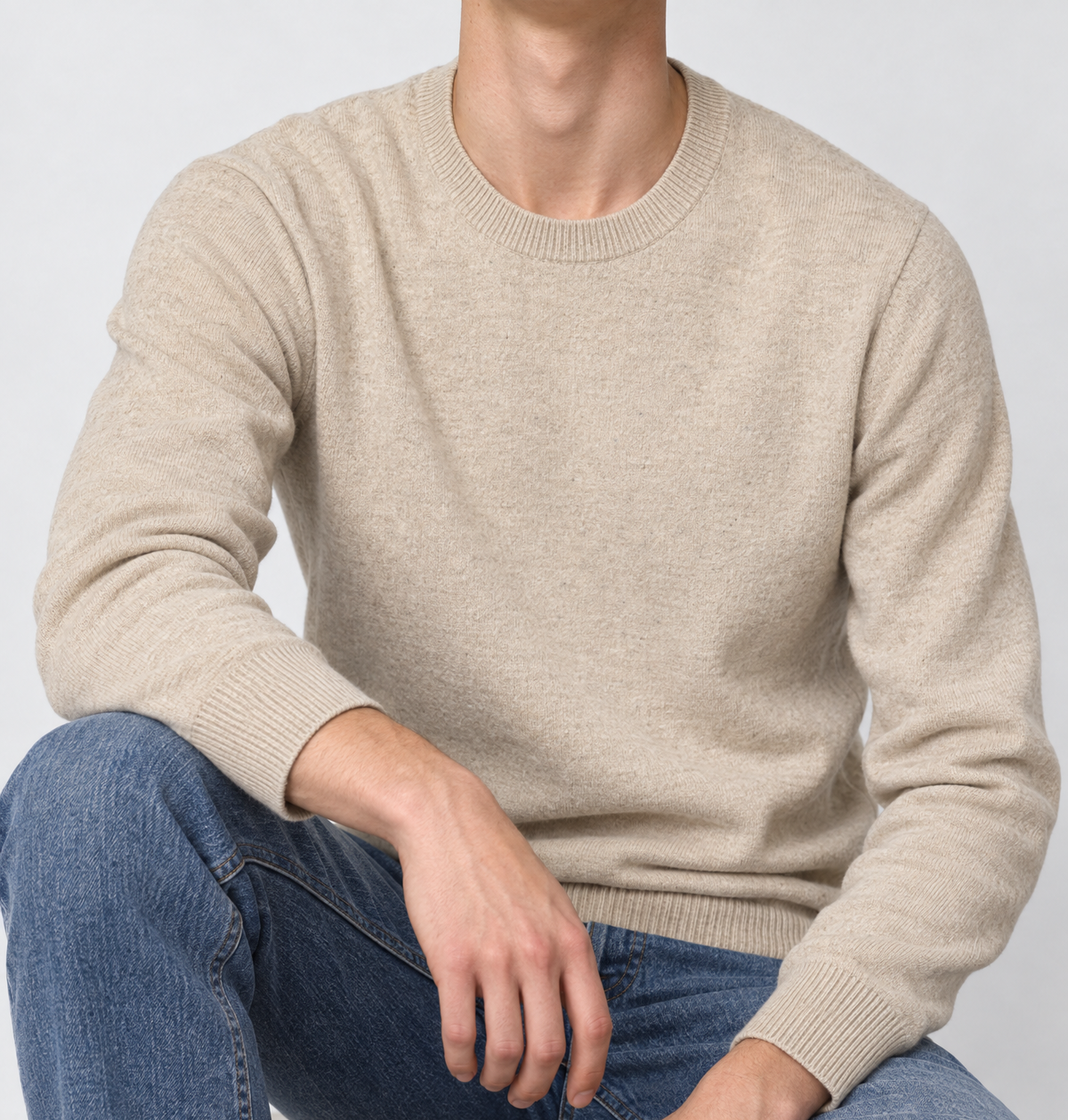 Crewneck Beige