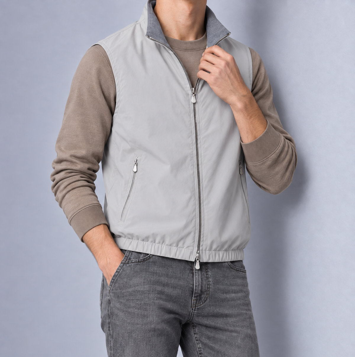 Gilet Grey