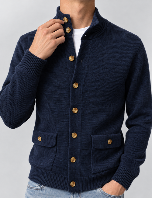 Cardigan Navy
