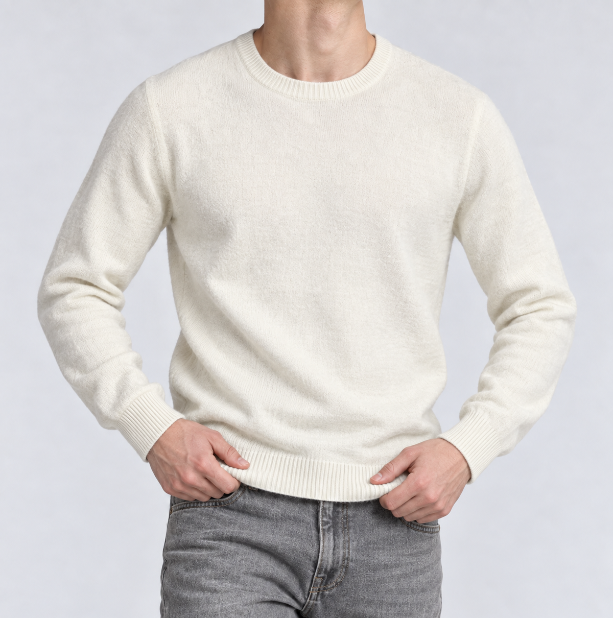 Crewneck White