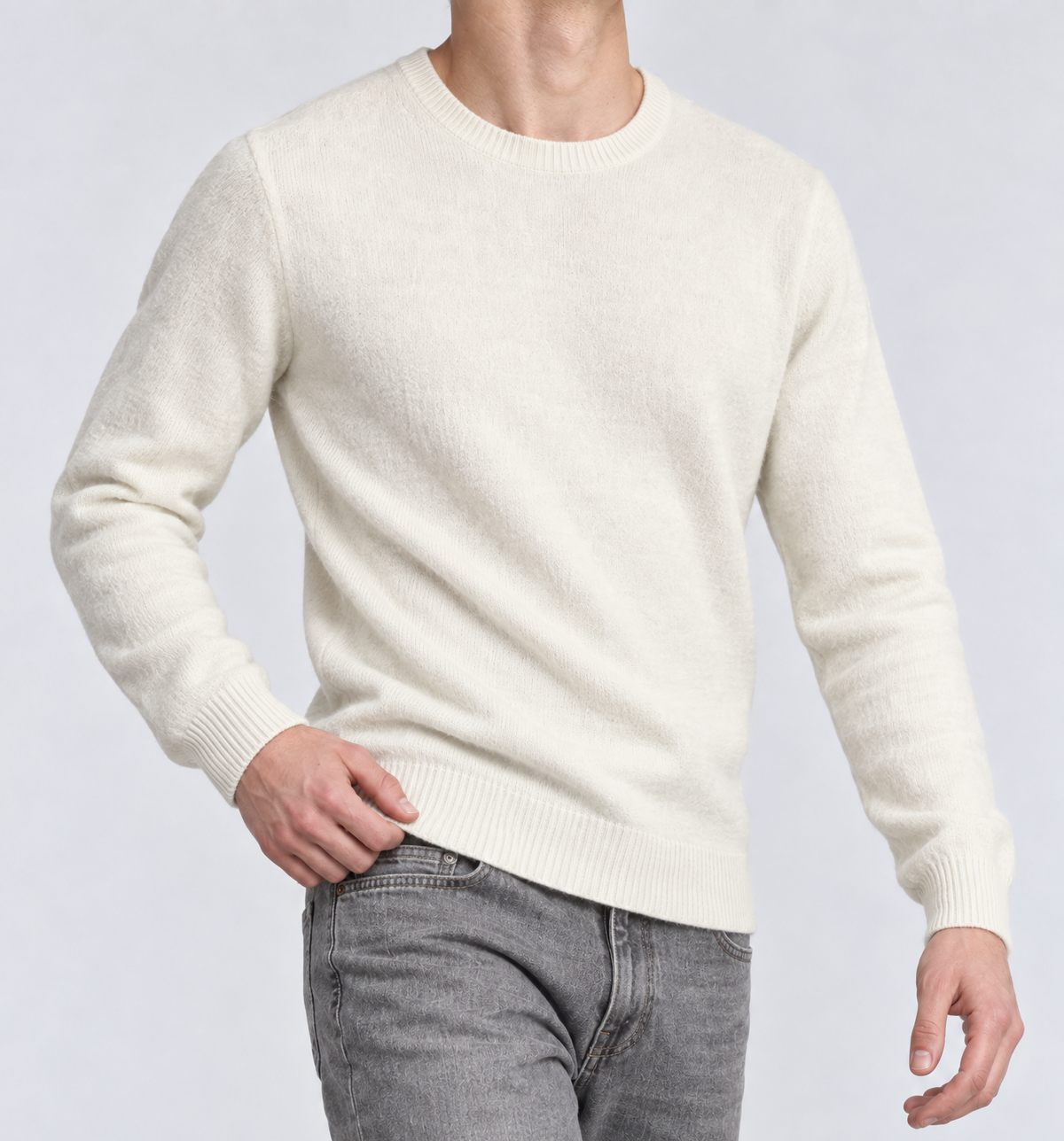 Crewneck White